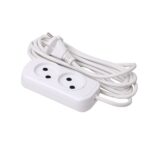 Удлинитель 2х3м без заземл. 10А IP20 Эксперт 2.2кВт ПВС 2х0.75 PROxima EKF UBA10-275-2-03 — изображение 2