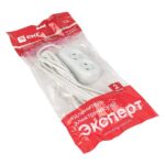 Удлинитель 2х5м без заземл. 10А IP20 Эксперт 2.2кВт ПВС 2х0.75 PROxima EKF UBA10-275-2-05 — изображение 6
