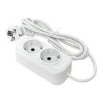 Удлинитель 2х2м с заземл. 16А IP20 Эксперт 3.0кВт ПВС 3х1 EKF UBA16-310-2-02