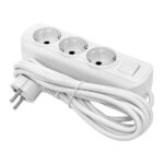 Удлинитель 3х2м с заземл. 16А IP20 Эксперт 3.0кВт с выкл. ПВС 3х1 PROxima EKF UBA16-310-3-02i — изображение 5
