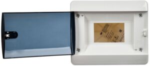 Корпус ЩРН-П-6 UNION Compact IP41 черн. прозр. дверь пластик. IEK UIC-KP12-N-06-41-K01 — изображение 5