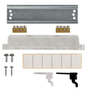 Корпус ЩРН-П-6 UNION Compact IP41 черн. прозр. дверь пластик. IEK UIC-KP12-N-06-41-K01 — изображение 2