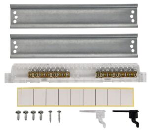 Корпус ЩРН-П-18 UNION Compact IP41 черн. прозр. дверь пластик. IEK UIC-KP12-N-18-41-K01 — изображение 2