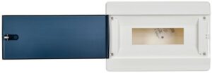 Корпус ЩРВ-П-12 UNION Compact IP41 черн. прозр. дверь пластик. IEK UIC-KP12-V-12-41-K01 — изображение 5