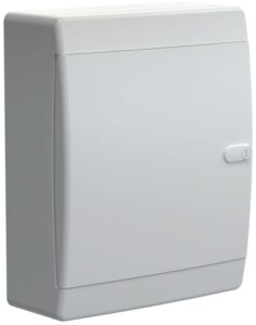Корпус ЩРН-П-18 UNION Compact IP41 бел. дверь пластик. IEK UIC-KP13-N-18-41-K01
