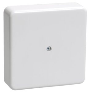 Коробка распаячная ОП 75х75х20 IP40 КМ41212-01 (6 клем. 6кв.мм) бел. IEK UKO10-075-075-020-K01