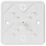 Коробка распаячная ОП КМ 75х75х28 бел. IEK UKO10-075-075-028-K01-E — изображение 2