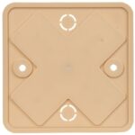 Коробка распаячная ОП 75х75х28 IP20 КМ41216-04 (6 клем. 6кв.мм) сосна IEK UKO10-075-075-028-K34 — изображение 2