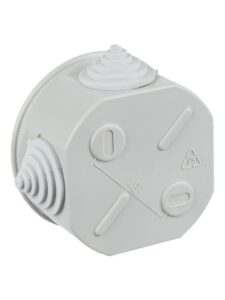 Коробка распаячная ОП 75х40 IP44 KM41237 (4 каб.ввод.) IEK UKO11-075-040-000-K41-44 — изображение 4