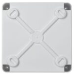 Коробка распаячная ОП КМ 100х100х45 IP44 6 вводов бел. IEK UKO11-100-100-045-K01-44 — изображение 5