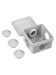 Коробка распаячная ОП 70х70х40 IP44 КМ41236 (4 гермоввода) IEK UKOZ11-070-070-040-K41-44 — изображение 5