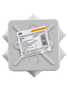 Коробка распаячная ОП 100х100х50 IP44 КМ41255 IEK UKOZ11-100-100-050-K41-44 — изображение 3
