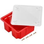 Коробка распаячная СП 92х92х45 IP20 КМ41001 (с саморезами с крышкой) IEK UKT11-092-092-040 — изображение 4
