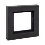 Рамка 1-м Эпика IP44 пластик черн. EKF UP1-FPB-01-44