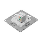 Розетка компьютерная 1-м СП Эпика RJ45 кат.5 механизм алюм. EKF UP1-SOA-RJ45-5 — изображение 6