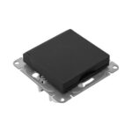 Розетка СП Эпика 16А IP44 с заземл. защ. шторки с крышкой механизм черн. EKF UP1-SOB-111-44 — изображение 11