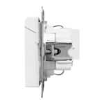 Розетка СП Эпика 16А IP44 с заземл. защ. шторки с крышкой механизм бел. EKF UP1-SOW-111-44 — изображение 8