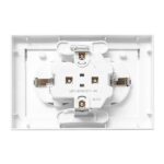 Розетка 2-м СП Эпика 16А IP44 с заземл. защ. шторки с рамкой с крышками механизм бел. EKF UP1-SOW-211-44 — изображение 13