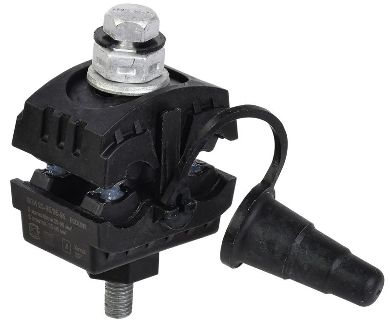 UZA-11-D25-D95-ECLN_1.jpeg Зажим ответвительный изолированный ЗОИ 25-95/25-95 ECOLINE GENERICA UZA-11-D25-D95-ECLN — изображение 1