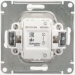 Выключатель 1-кл. СП W59 10А IP20 10AX механизм бел. SE VS110-154-1-86 — изображение 2