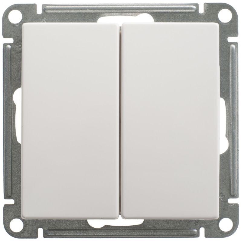 VS610-256-1-86_2.jpeg Переключатель проходной 2-кл. СП W59 10А IP20 10AX механизм бел. SE VS610-256-1-86 — изображение 1