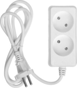 Удлинитель 2х1.5м без заземл. 10А IP20 У2 2P 250В 2х0.75 IEK WYP10-06-02-01-N — изображение 4