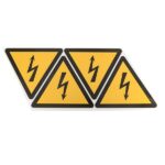 Знак "Молния" 150х150х150мм EKF an-1-00 — изображение 2