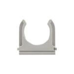 Держатель для труб (клипса) d25мм сер. (уп.10шт) Plast EKF derj-z-25n-r — изображение 6