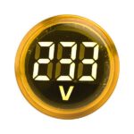 Индикатор значения напряжения ED16-22VD желт. PROxima EKF ed16-22vd-y — изображение 2