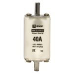 Вставка плавкая ППН-33 40А габарит 00 PROxima EKF fus-33/160/40 — изображение 3