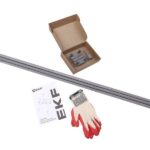 Комплект заземления верт. с заострением d16 дл.4.5м (3х1.5м) HZ PROxima EKF gc-21451 — изображение 3