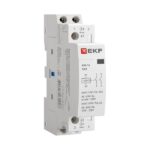 Контактор модульный КМ 16А 2NО (1 мод.) EKF km-1-16-20 — изображение 2