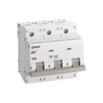 Выключатель автоматический модульный 3п D 25А 10кА ВА 47-100 PROxima EKF mcb47100-3-25D-pro — изображение 2