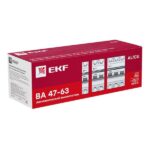 Выключатель автоматический модульный 2п C 25А 4.5кА ВА 47-63 PROxima EKF mcb4763-2-25C-pro — изображение 3