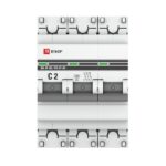 Выключатель автоматический модульный 3п C 2А 4.5кА ВА 47-63 PROxima EKF mcb4763-3-02C-pro — изображение 5
