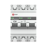 Выключатель автоматический модульный 3п C 6А 4.5кА ВА 47-63 PROxima EKF mcb4763-3-06C-pro — изображение 5