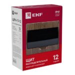 Щит ЩРН-П-12 IP41 темное дерево PROxima EKF pb40-n-12-dark — изображение 2