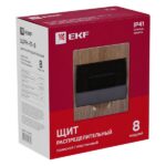 Щит ЩРН-П-8 IP41 темное дерево PROxima EKF pb40-n-8-dark — изображение 4