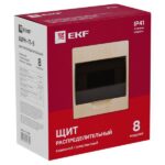 Щит ЩРН-П-8 IP41 светлое дерево PROxima EKF pb40-n-8-light — изображение 3
