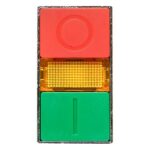 Кнопка LAY5-BW8465 "I-O" прямоугольная 230В NO+NC PROxima EKF pbn-bw8465 — изображение 3