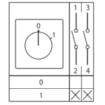 Переключатель кулачковый ПК-1-12 2П 25А "0-1" EKF pk-1-12-25 — изображение 12