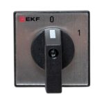 Переключатель кулачковый ПК-1-13 3П 25А "0-1" EKF pk-1-13-25 — изображение 2