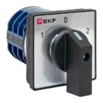 Переключатель кулачковый ПК-1-23 3п 32А "1-0-2" IP65 EKF pk-1-23-32-65
