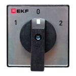Переключатель кулачковый ПК-1-23 3п 32А "1-0-2" IP65 EKF pk-1-23-32-65 — изображение 2