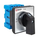 Переключатель кулачковый ПК-2-13 3П 40А "ВКЛ-ВЫКЛ" EKF pk-2-13-40