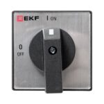 Переключатель кулачковый ПК-2-13 3П 63А "ВКЛ-ВЫКЛ" EKF pk-2-13-63 — изображение 2