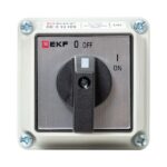 Переключатель кулачковый ПК-3-13 3П 16А "ВКЛ-ВЫКЛ" IP54 EKF pk-3-13-16 — изображение 11