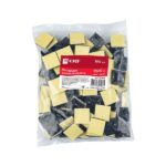Площадка самоклеящаяся 20х20мм черн. (уп.100шт) EKF plc-20x20-b — изображение 2