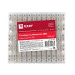 Колодка клеммная 4кв.мм 3А полиэтилен PROxima EKF plc-KK-4-3 — изображение 3