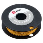 Маркер каб. 1.5кв.мм "4" (к-1000ед) (ЕС-0) EKF plc-KM-1.5-4 — изображение 4
